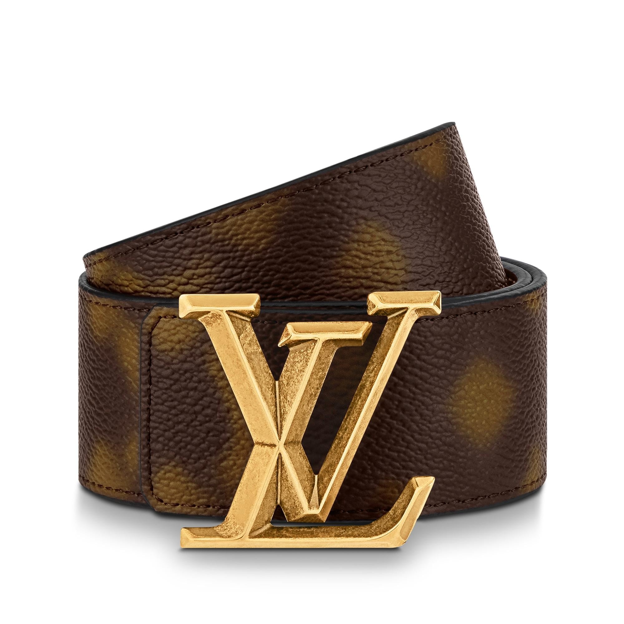 LV Pyramide This Is Not MNG 40MM Reversible Belt - 2