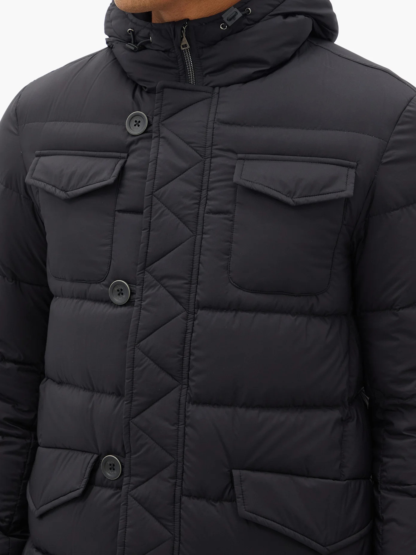 Legend quilted down coat - 3