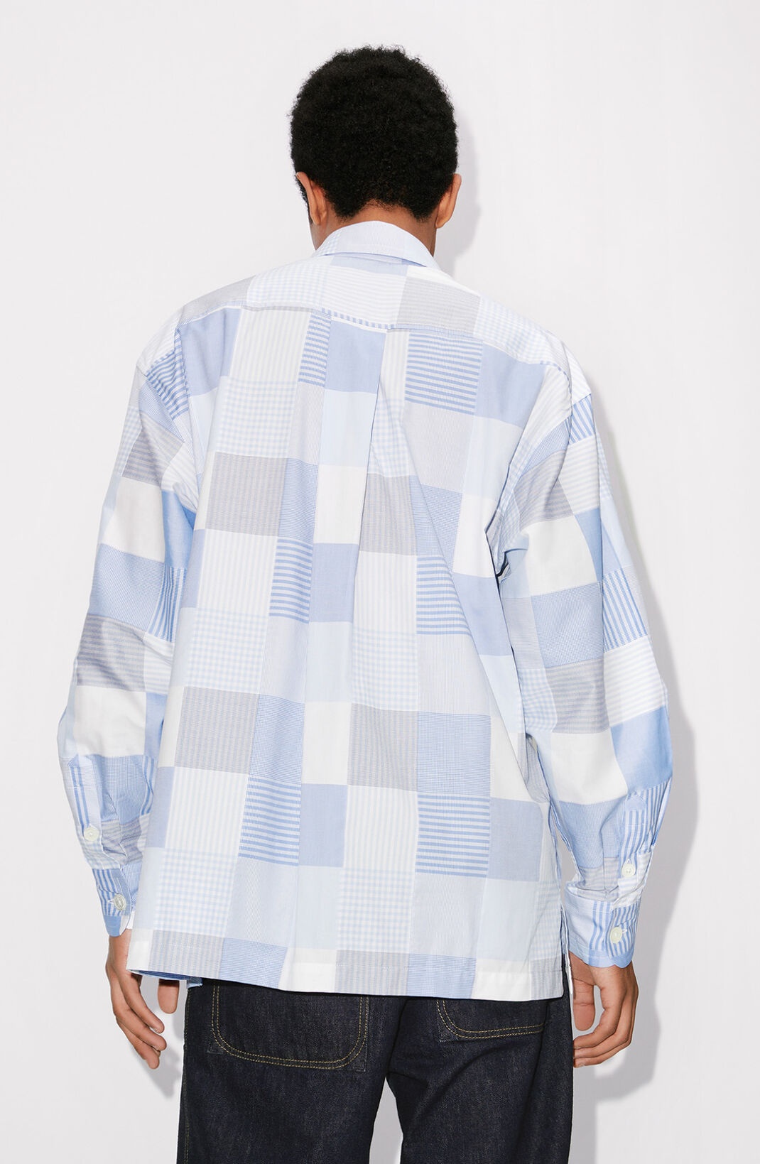 'Patchwork' oversize shirt - 4