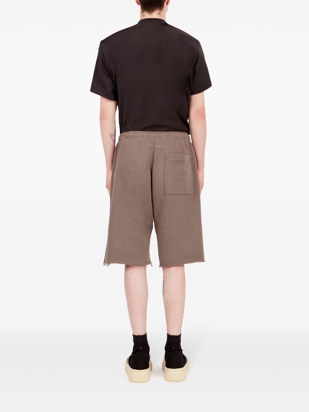 numbers-motif shorts - 4