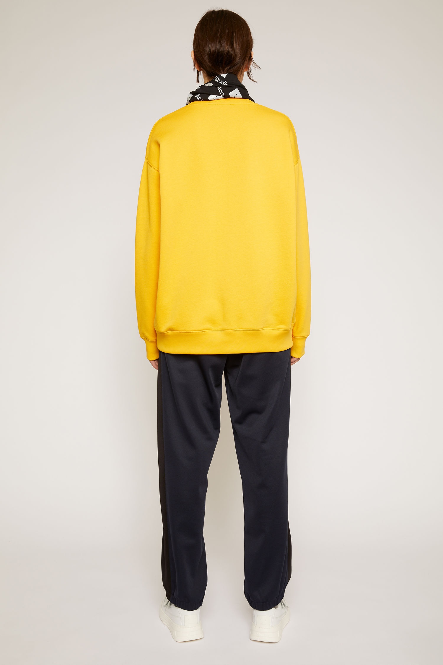 Oversized sweatshirt honey yellow - 3