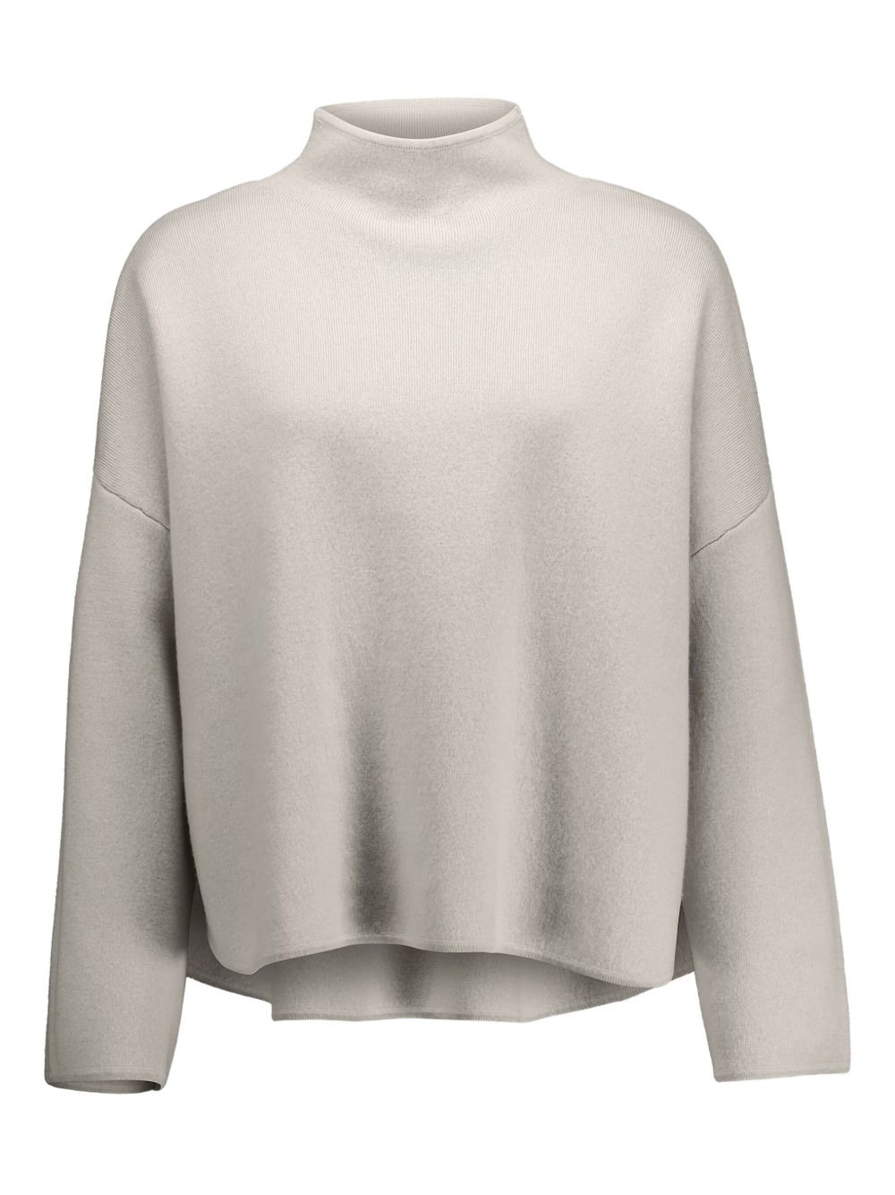 high-neck cashmere sweater - 1