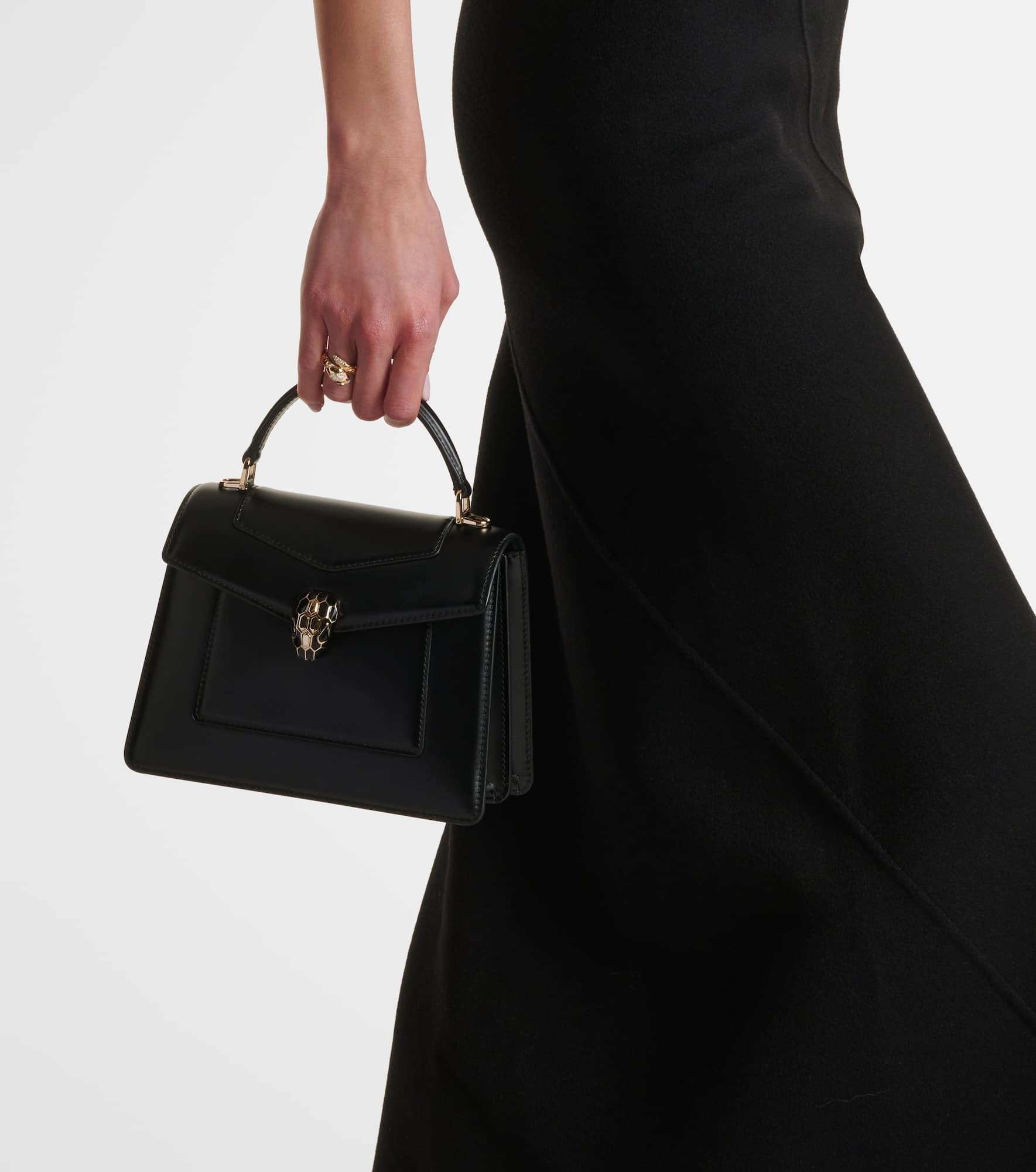 Serpenti Forever Medium leather tote bag - 5