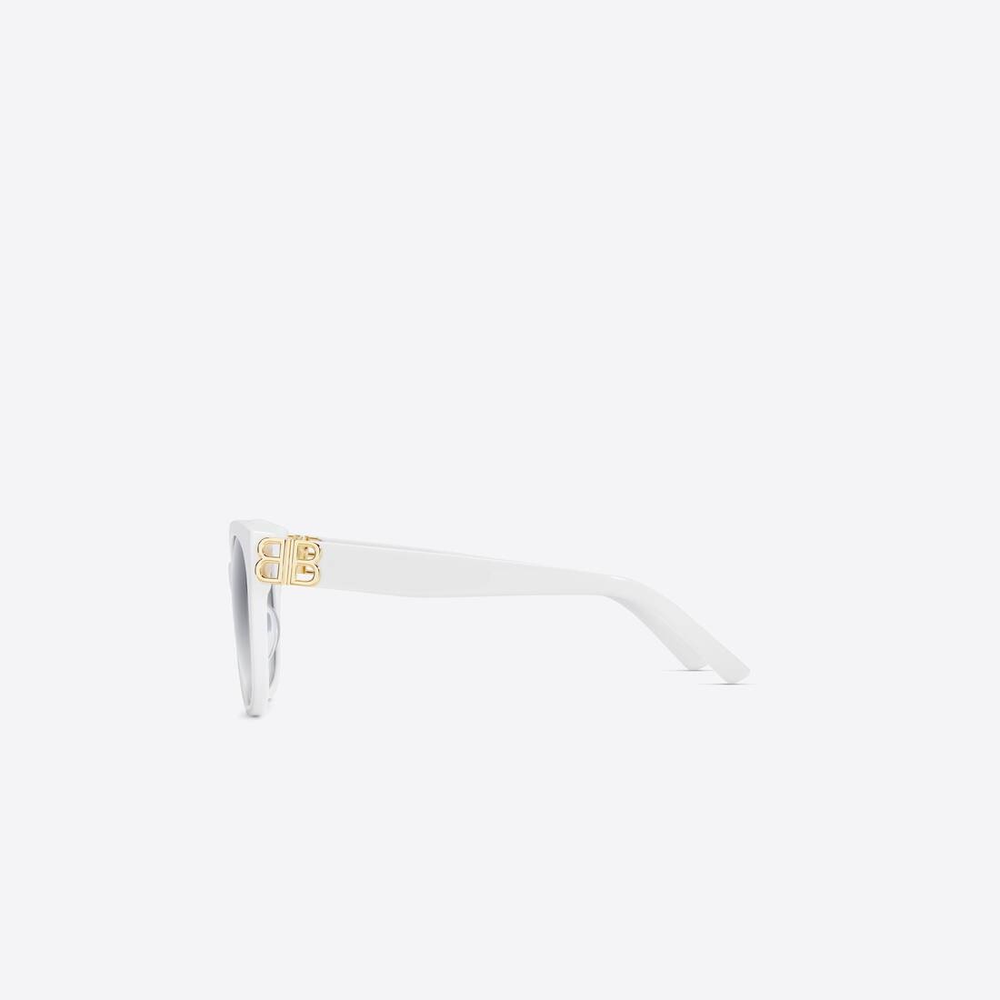 Women's Dynasty Cat Sunglasses in White - 2