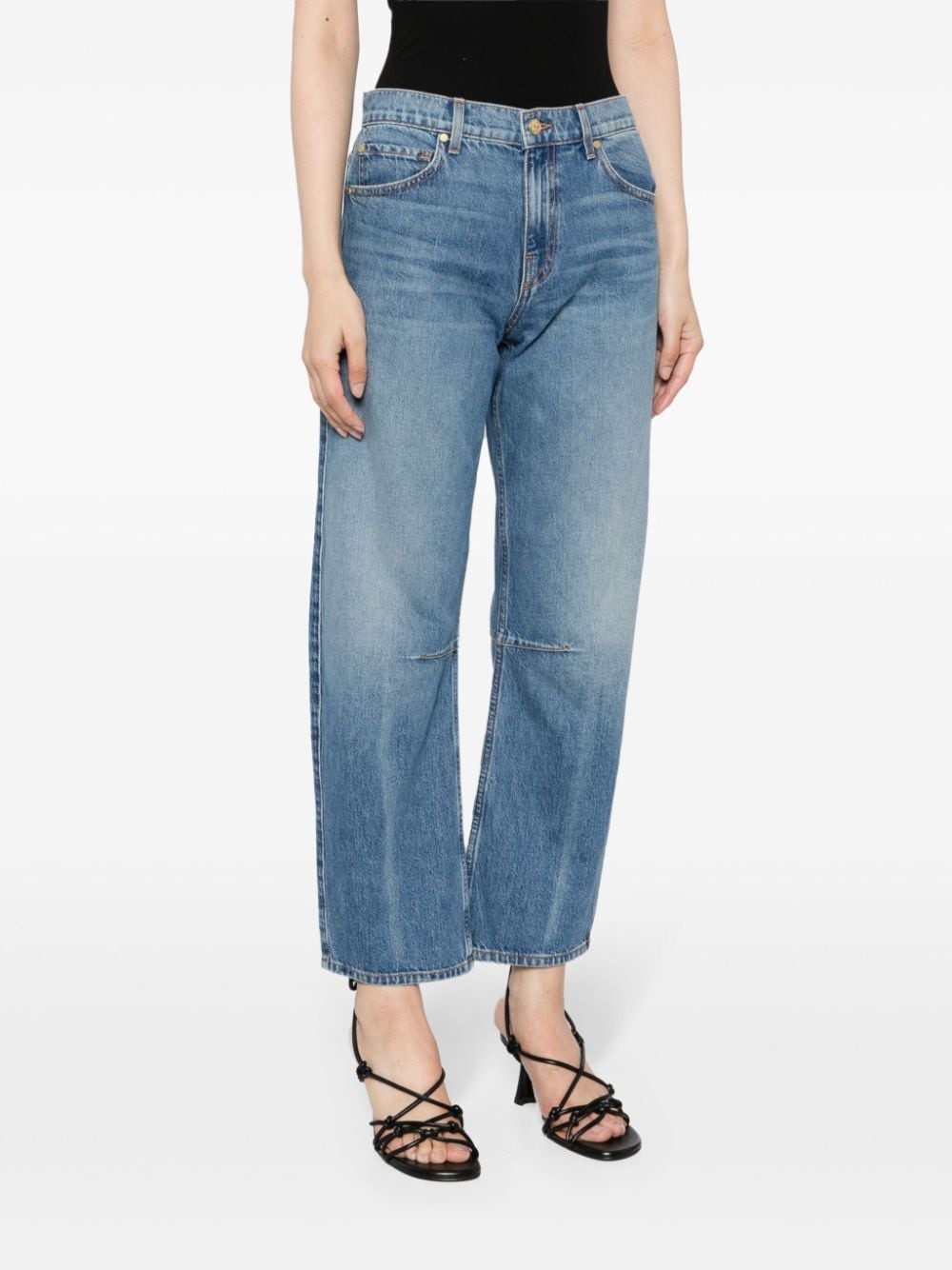 The Esme tapered-leg jeans - 3