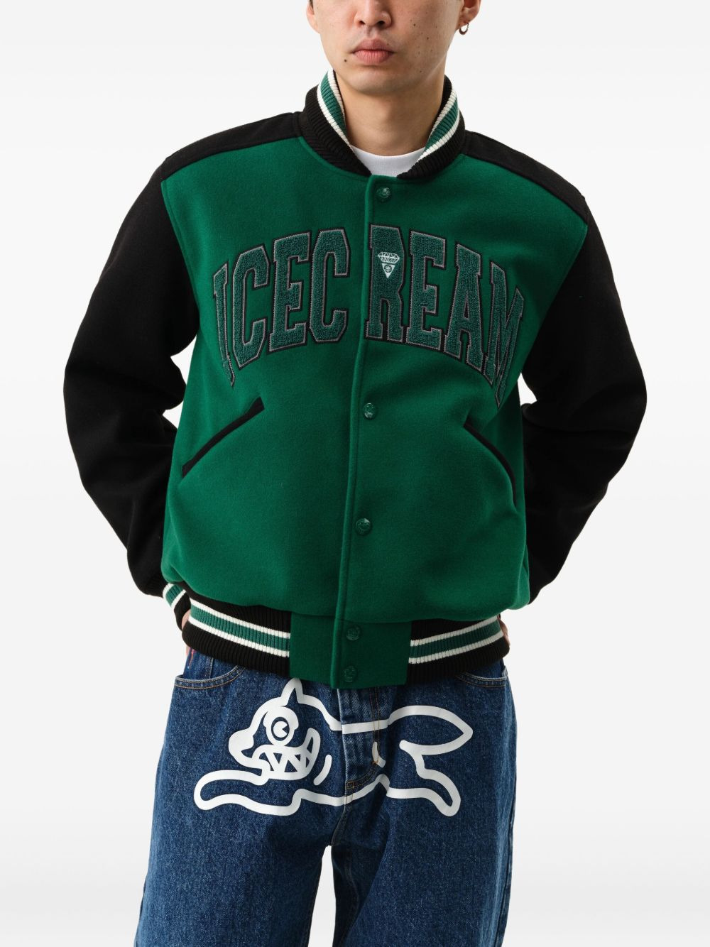 varsity wool jacket - 5