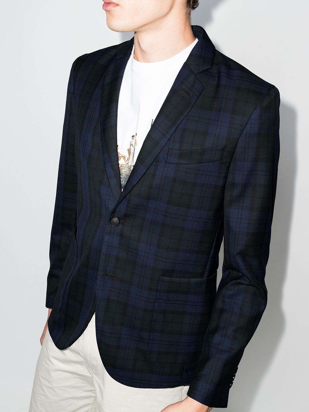 Frederik checked blazer - 2