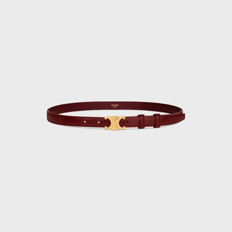 Small 18MM Triomphe Belt IN Python 1
