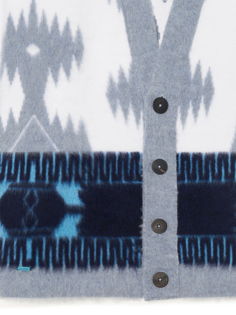 Icon Jacqurd Brushed Cardigan 9