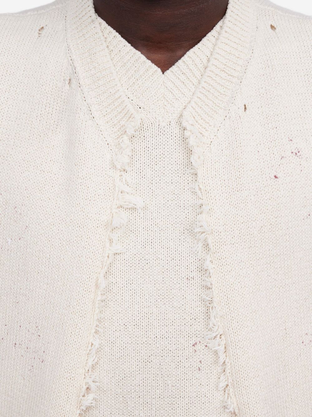 knitted waistcoat - 5