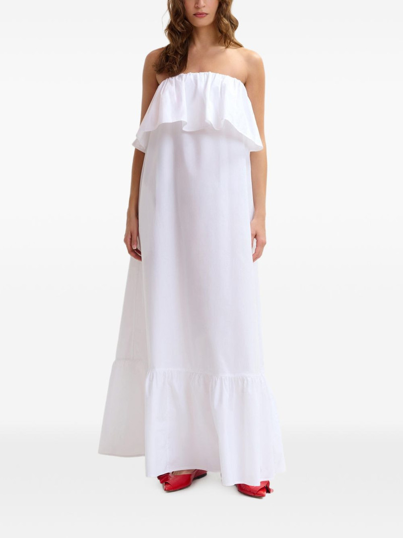 ESSENTIEL ANTWERP ruffled-hem belted maxi dress outlook