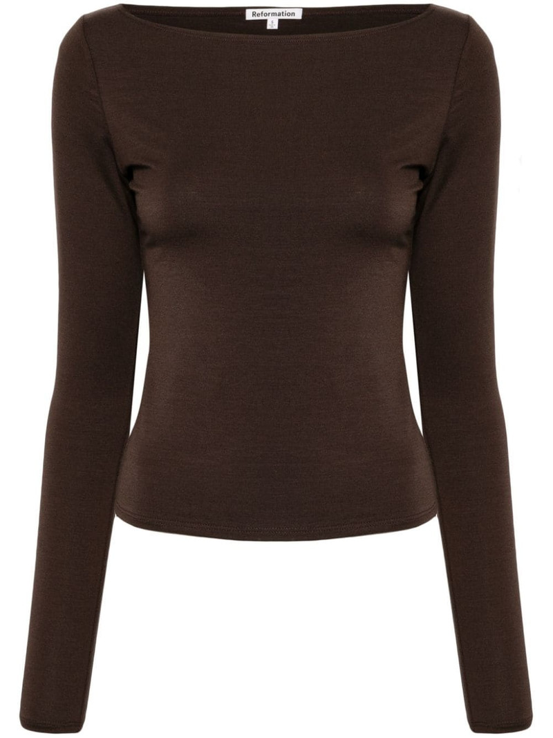 Wiley boat-neck top 1