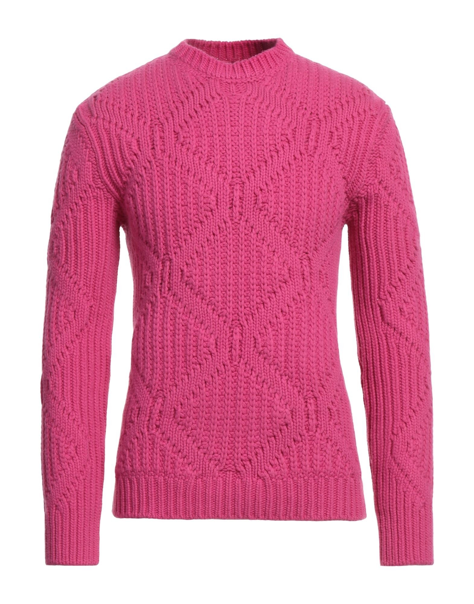 Fuchsia Men's Sweater - 1