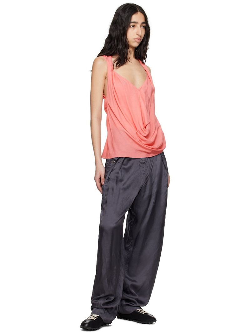 Kiko Kostadinov Pink Markarian Sleeveless Blouse outlook