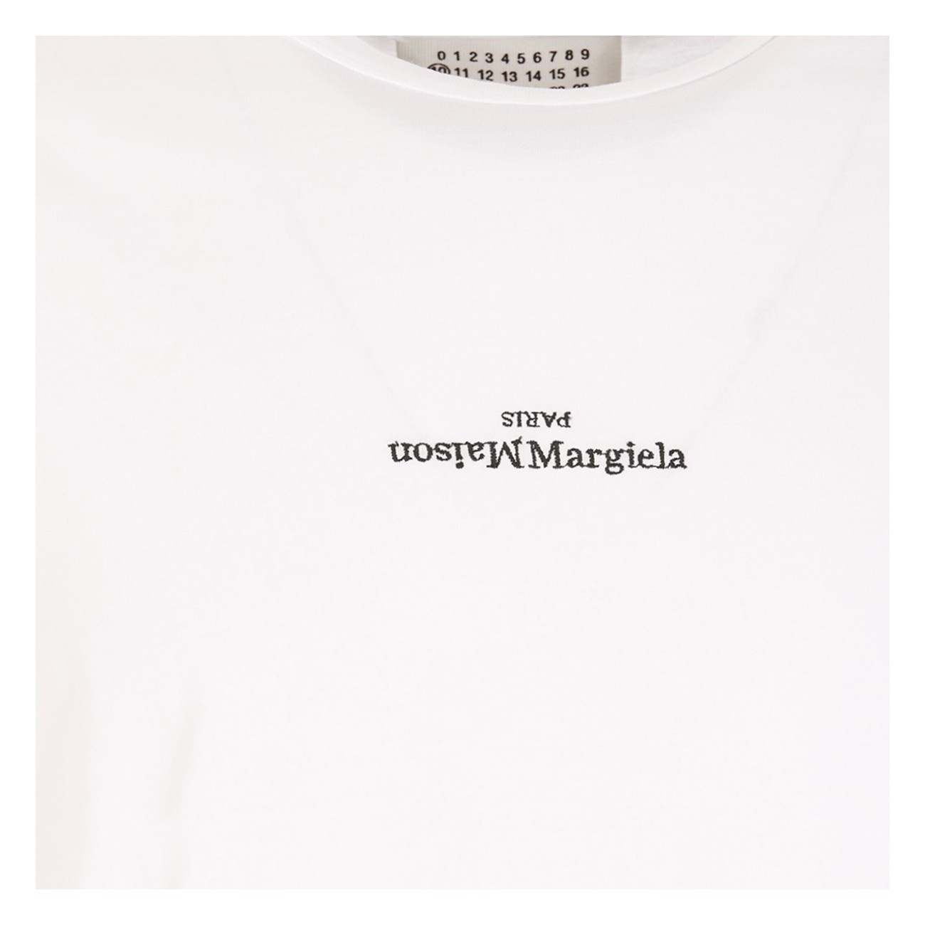 white cotton logo t-shirt - 3