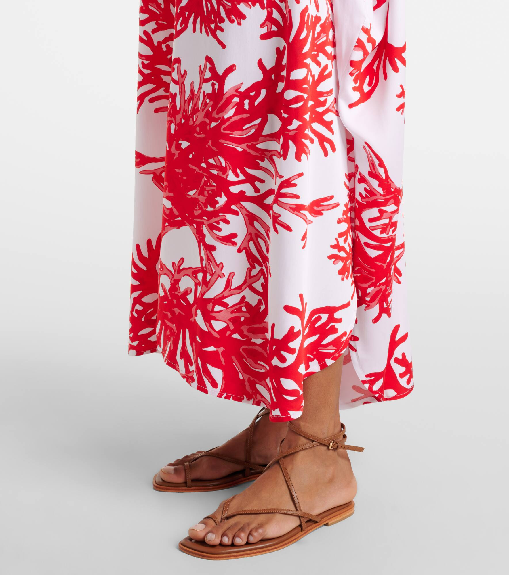 Vanessa printed kaftan - 6