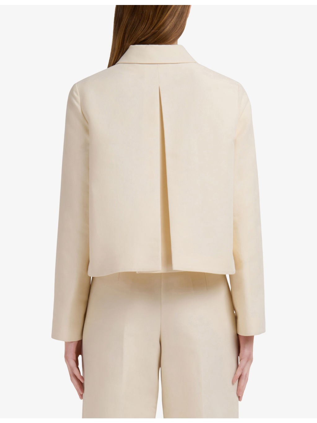 Cropped Side-Pocket Cotton Jacket - 4