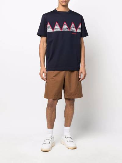 Missoni logo-print embroidered T-shirt outlook