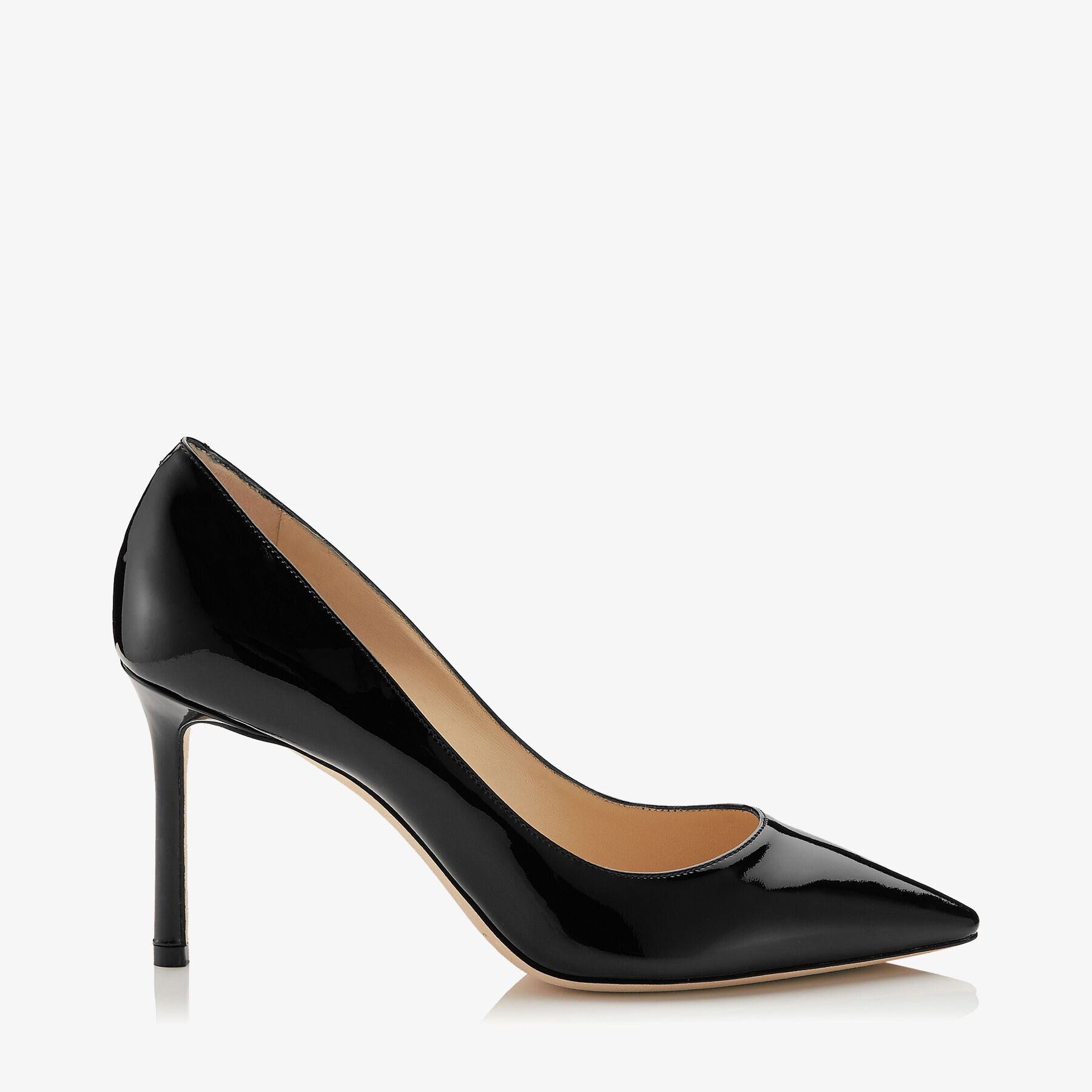 Romy 85
Black Patent Leather Pointy Toe Pumps - 1