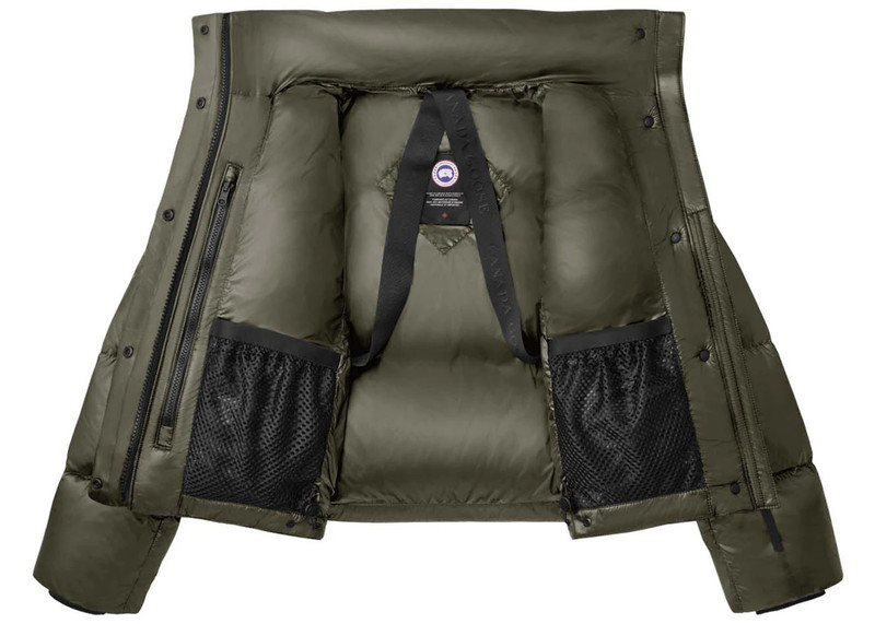 Canada Goose Canada Goose Black Label Cypress Cropped Puffer Jacket Silverbirch outlook