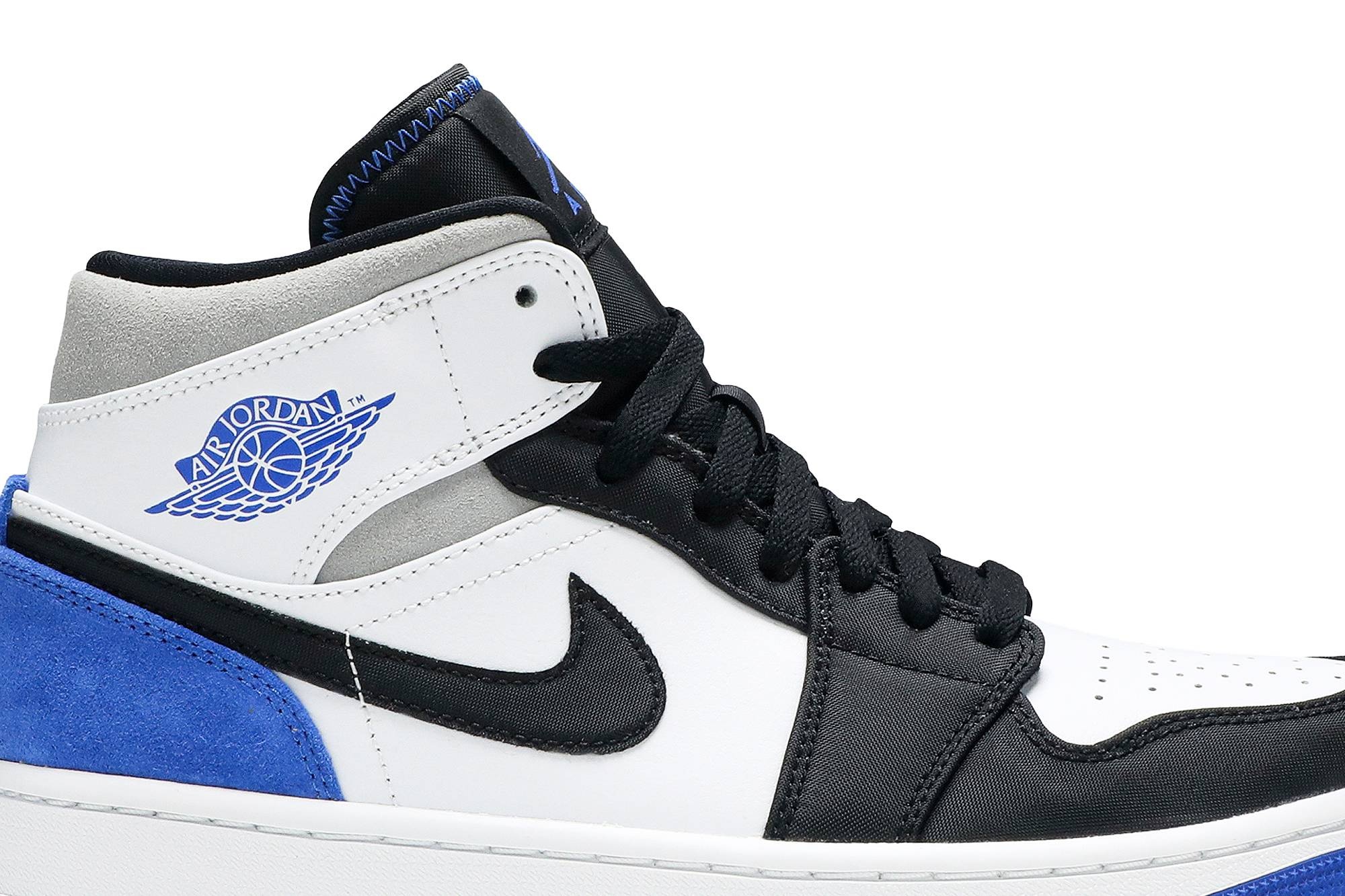 Air Jordan 1 Mid SE 'Royal Black Toe' - 2
