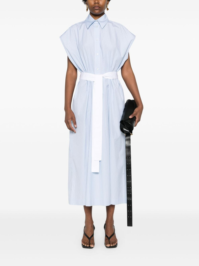 FABIANA FILIPPI striped poplin shirt dress outlook