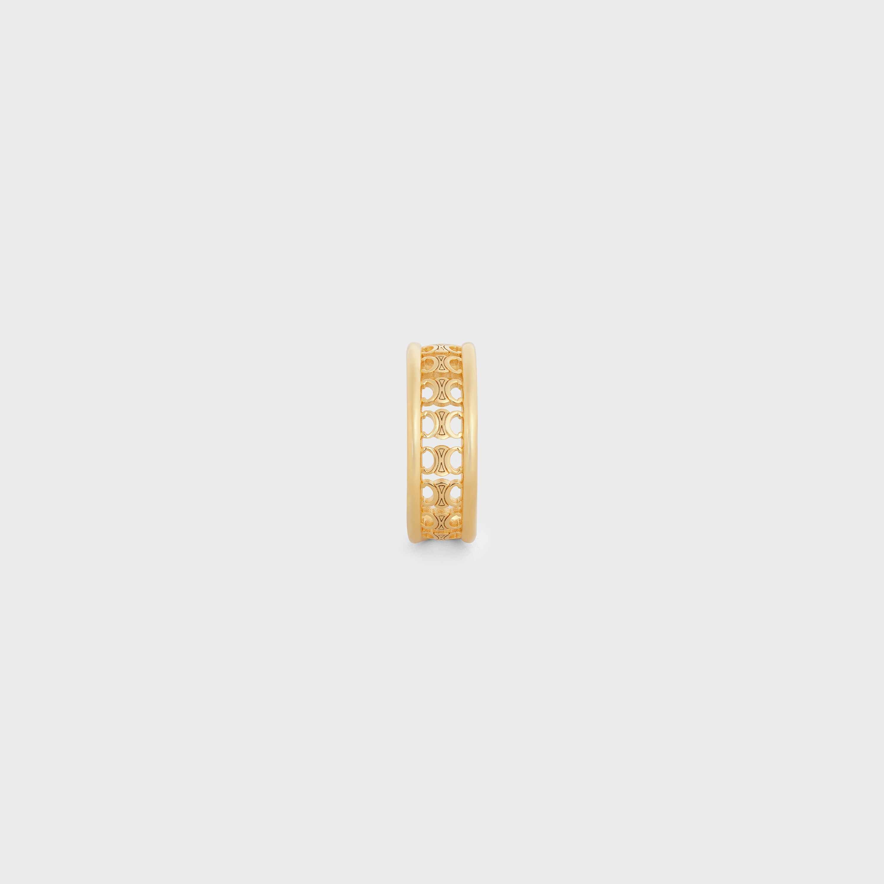 Triomphe Multi Ring in Brass with Gold Finish - 3