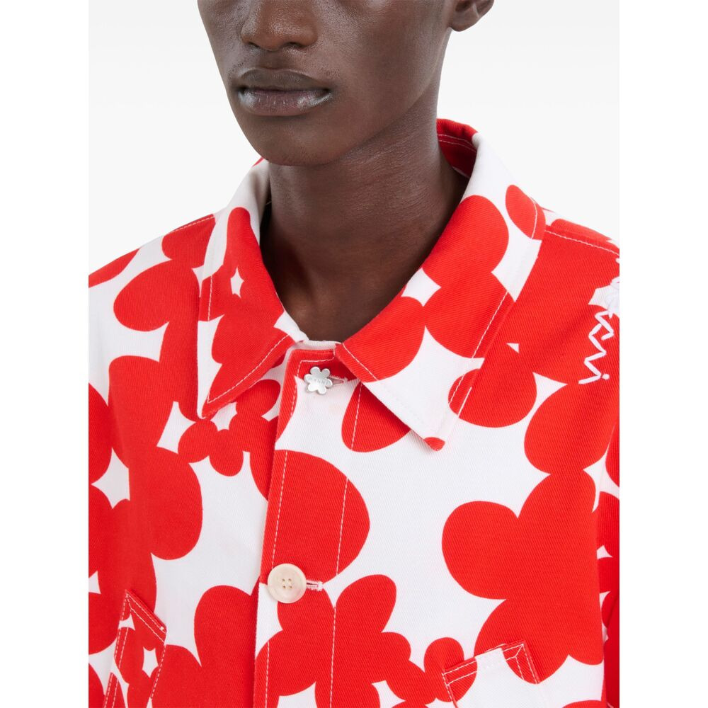 Marni Red Jackets - Shirt Jackets Men - 4