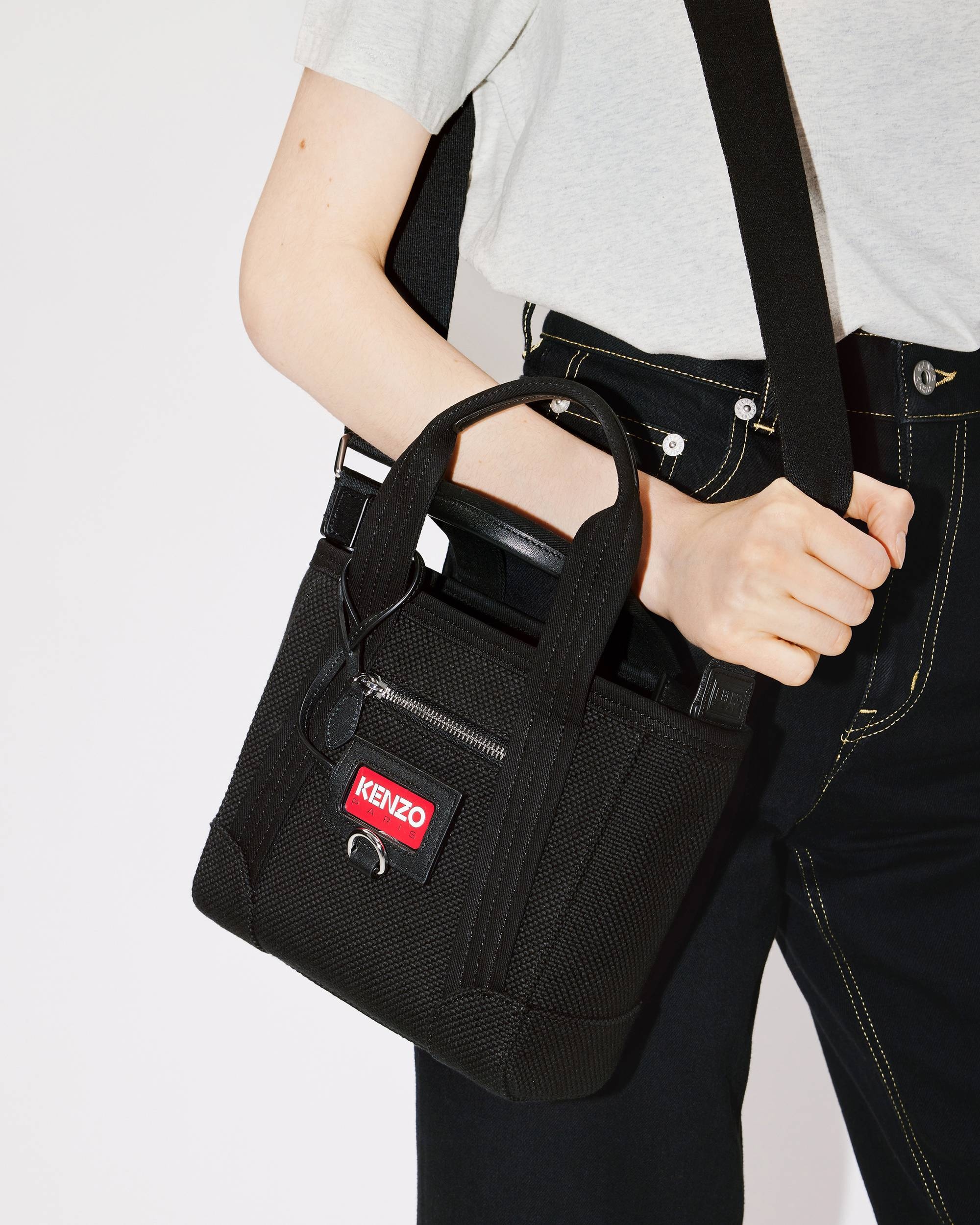 'KENZO Tag' small tote bag with strap - 5