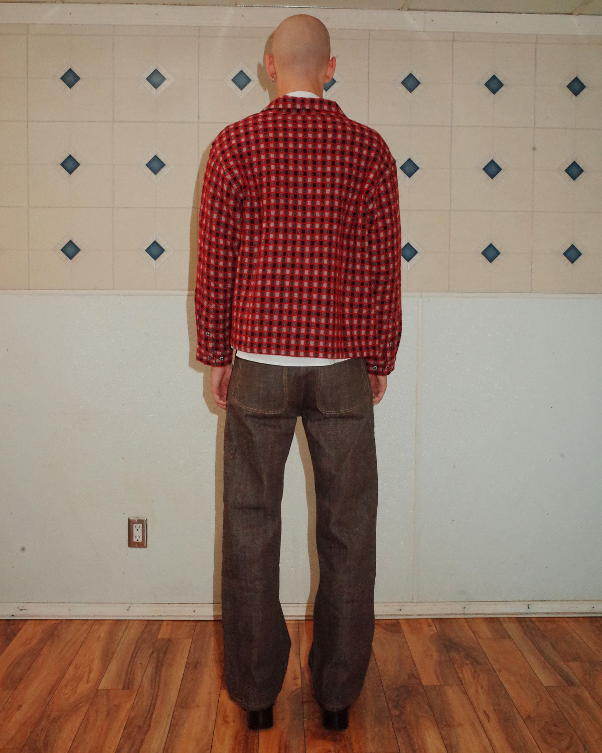 Check Mate Flannel Zip Shirt - Black Multi - 6