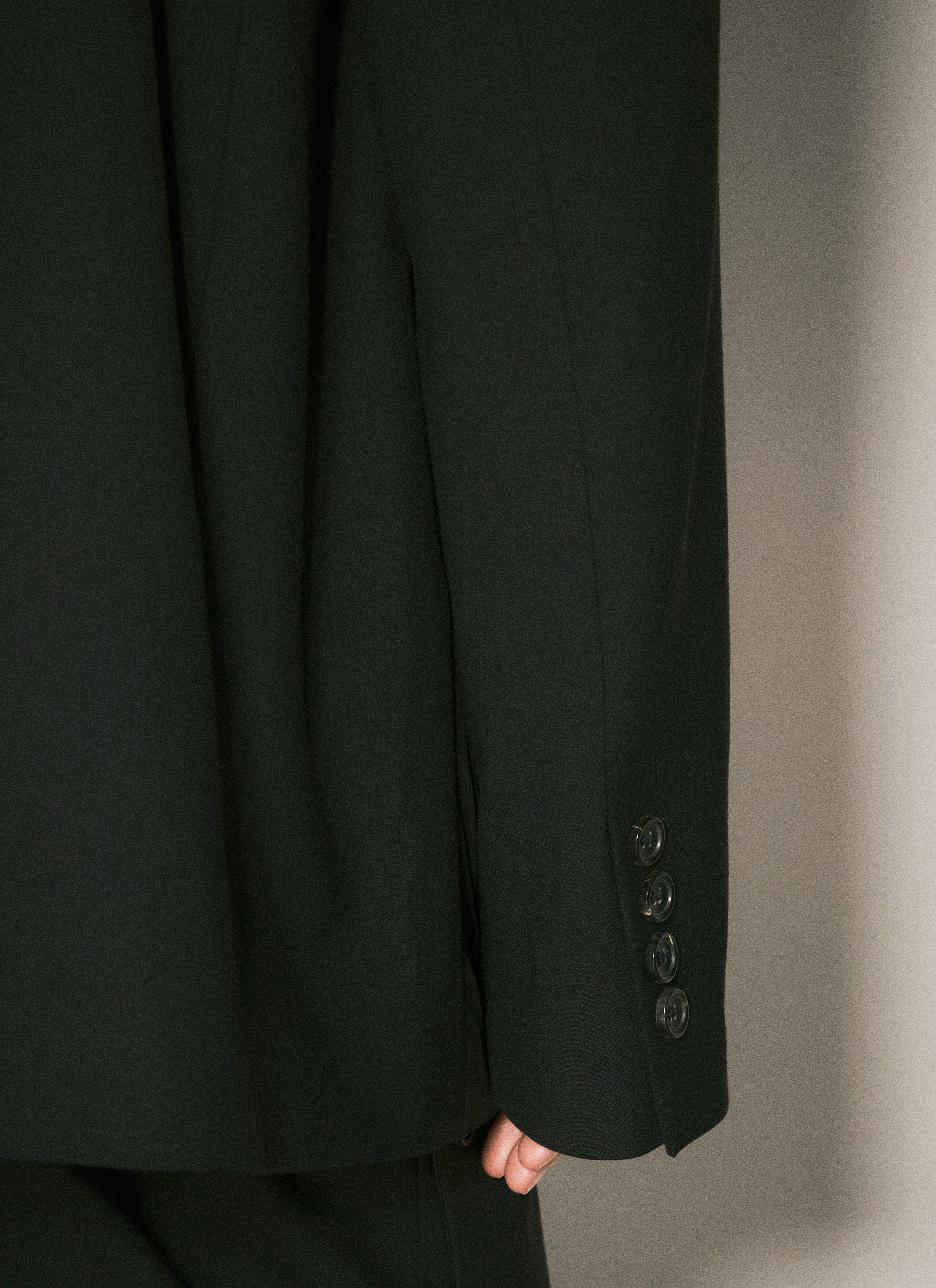 Draped Hooded Blazer - 3