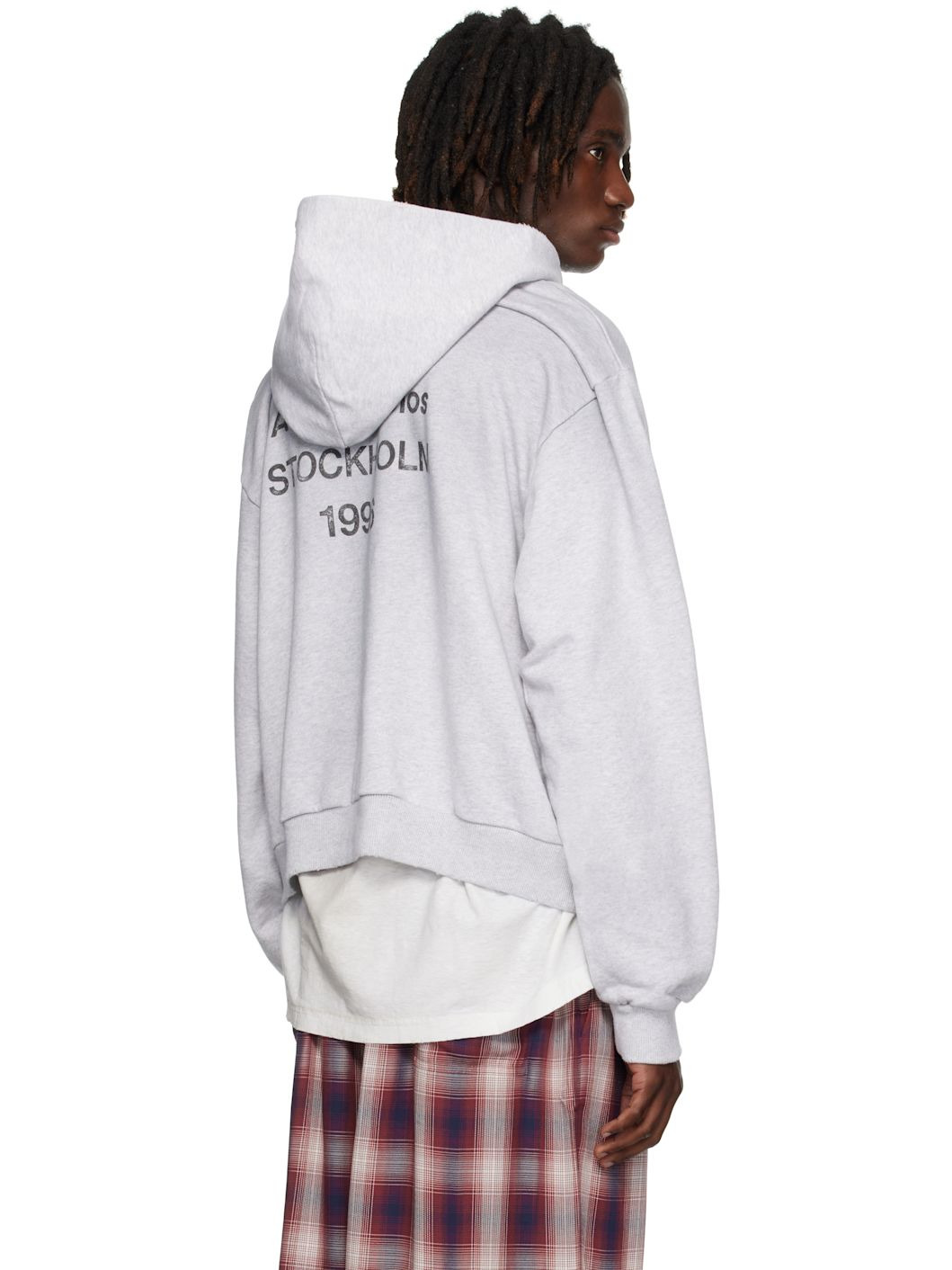Gray Logo Hoodie - 3