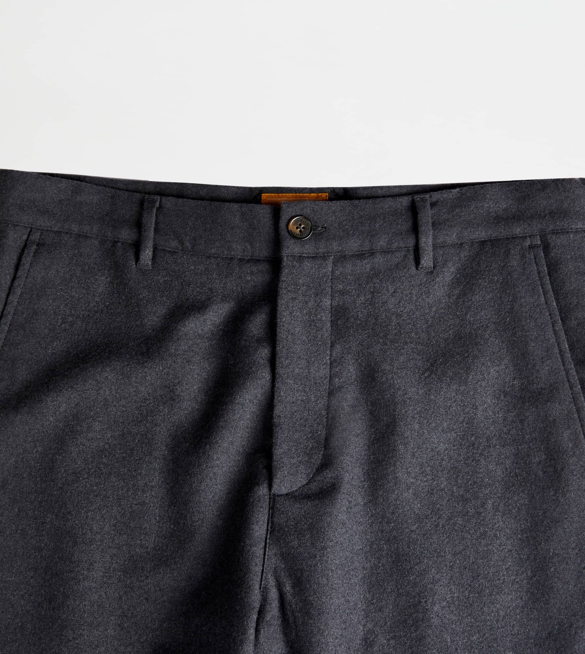 TOD'S CHINO TROUSERS ADJUSTABLE WAISTBAND - GREY - 6