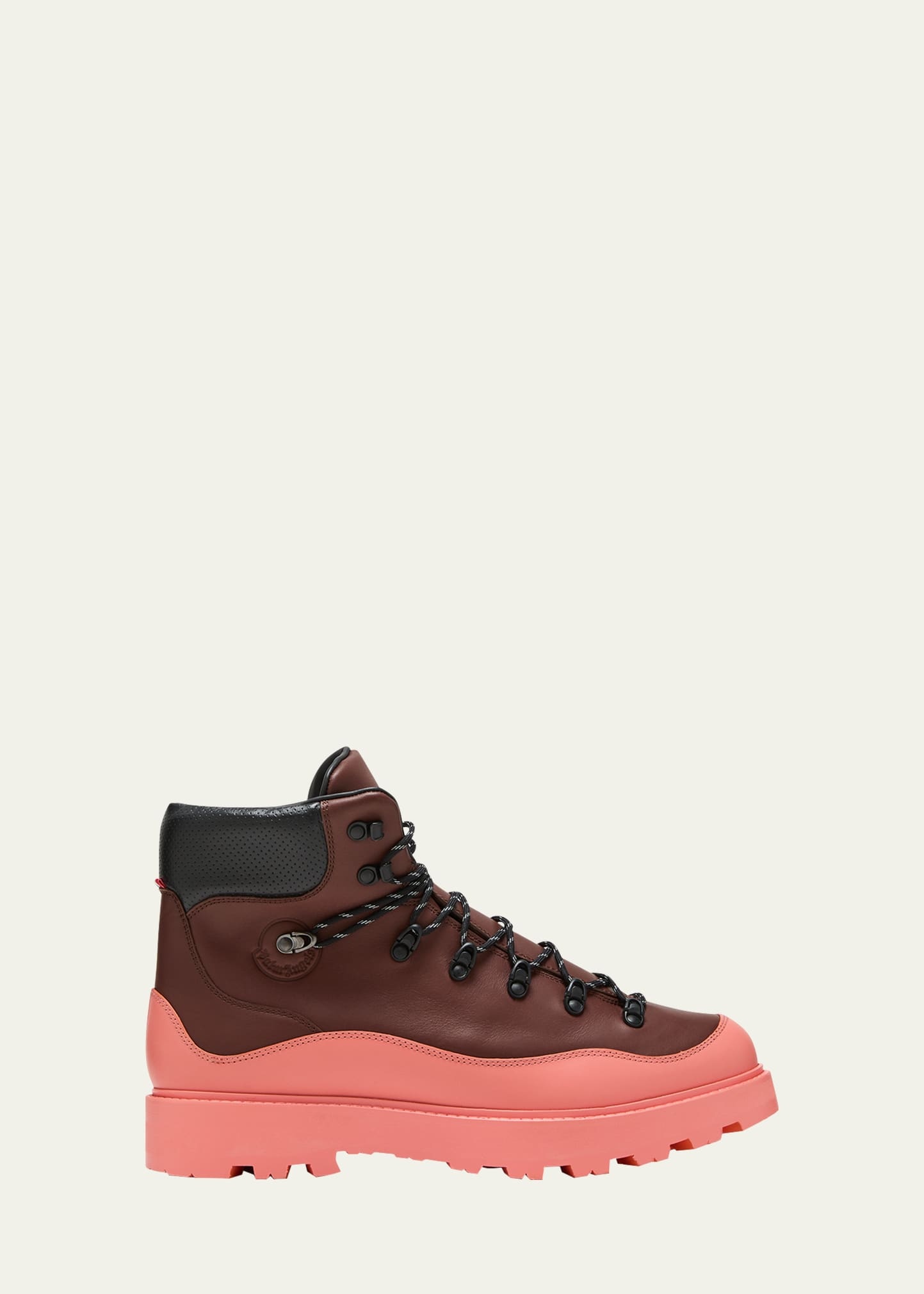 x Palm Angels Men's Peka Water-Repellent Leather Hiking Boots - 1