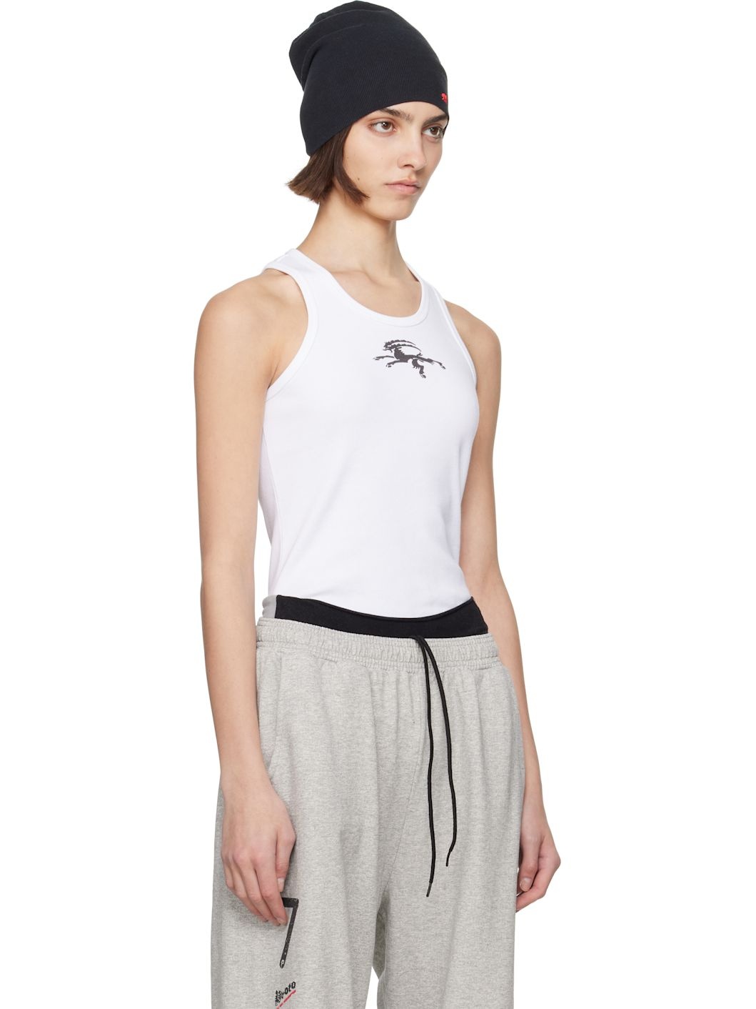White Goat Tank Top - 2