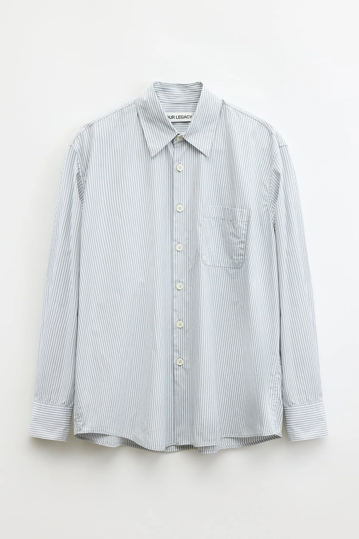 Above Shirt Faubourg Stripe Super Poplin - 1