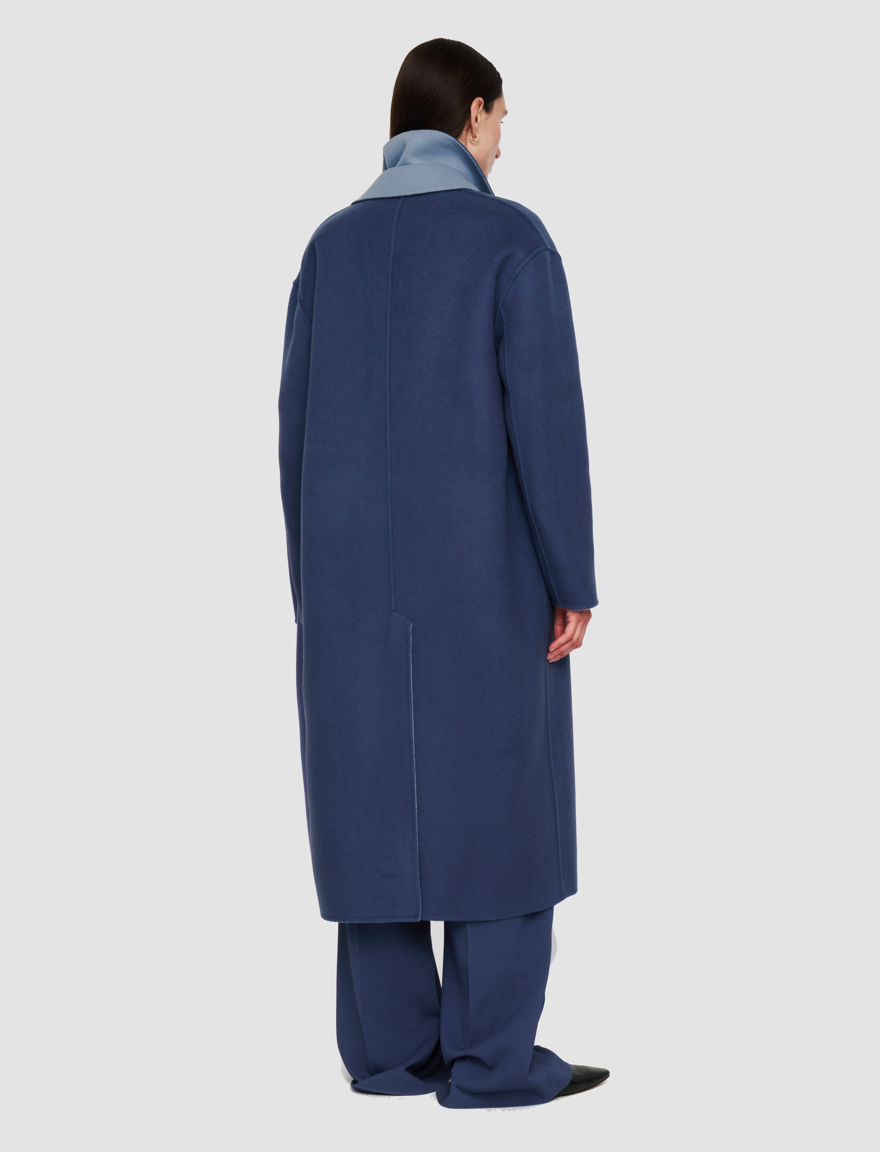 Edmond Reversible Double Face Cashmere Coat - 3