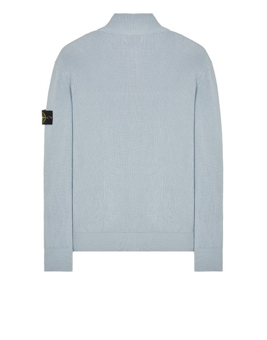 【送料&関税込】Stone  Ivory Cotton Blend Sweater STONE ISLAND 508D1 Rib Cotton Knit Crew Neck Sweater Two