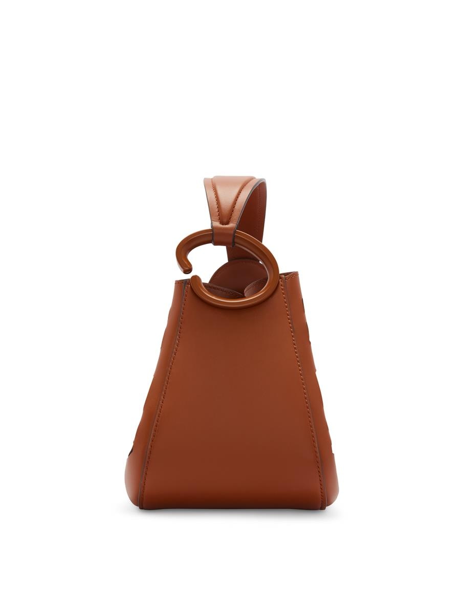 LASER CUT O HANDLE BAG - 4