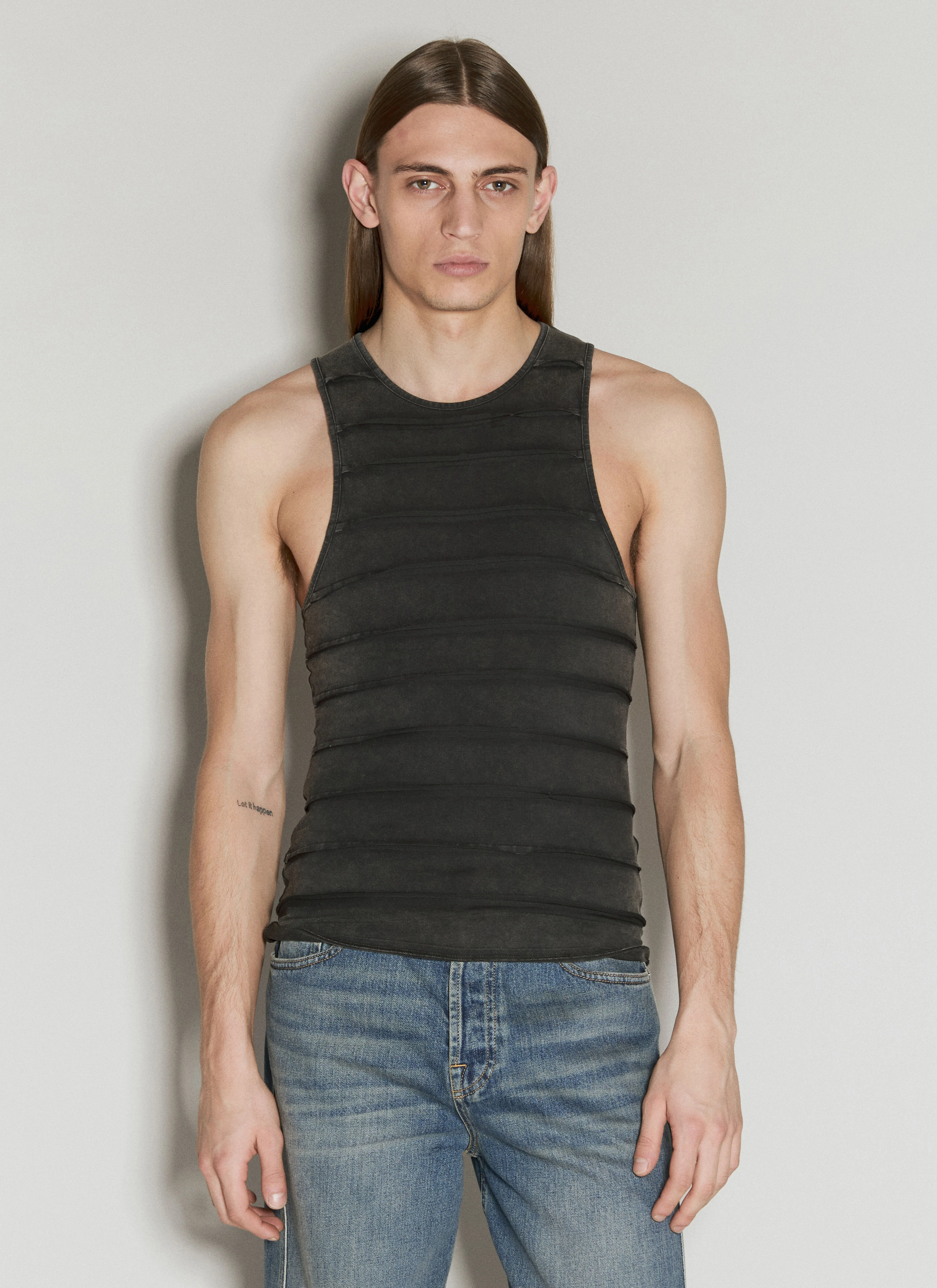 Reverse Seam Tank Top - 1