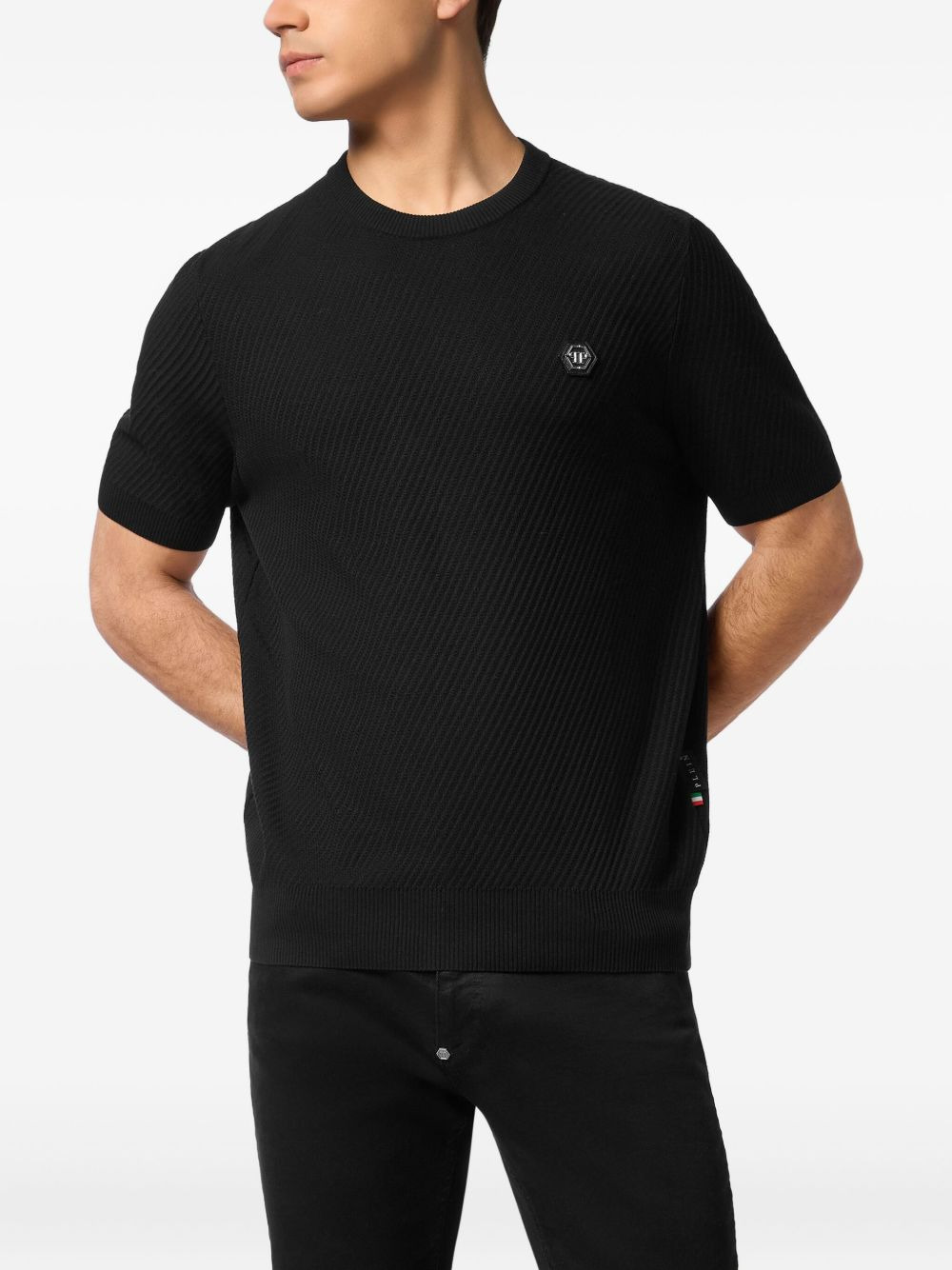 logo-patch T-shirt - 2