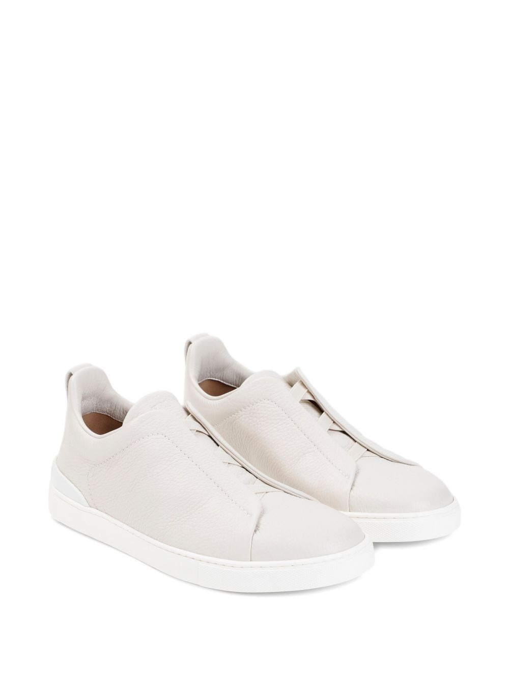 leather sneakers - 2