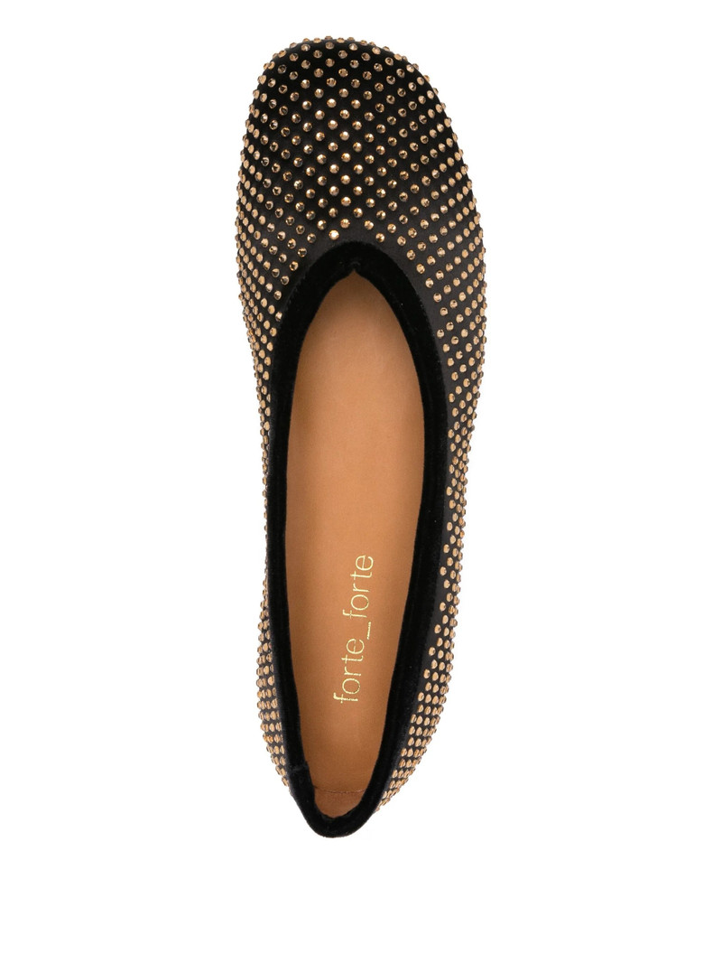 forte_forte Forte Forte Crystal-embellished Ballet Flats outlook