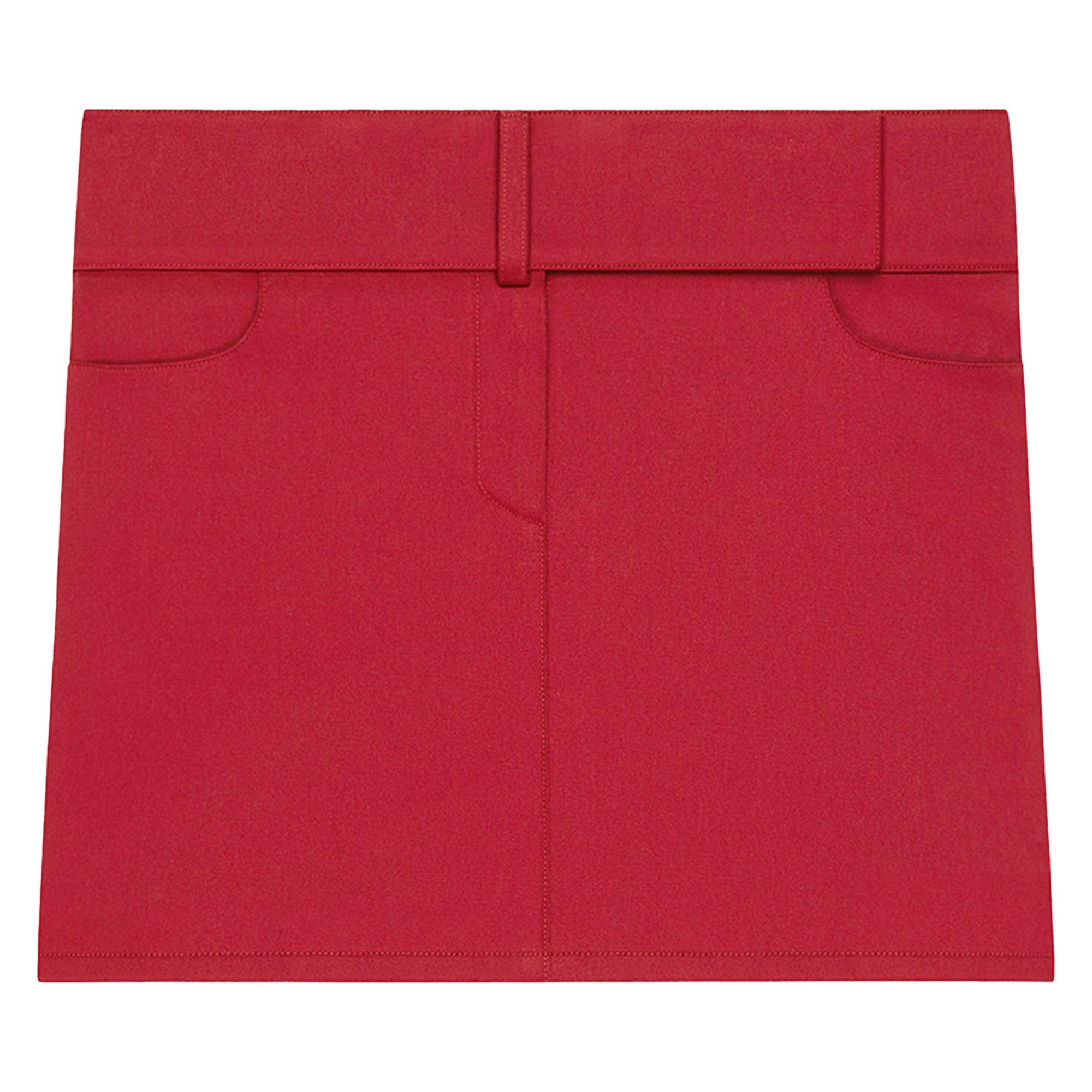 Courrèges Belted Miniskirt 'Ruby' - 1