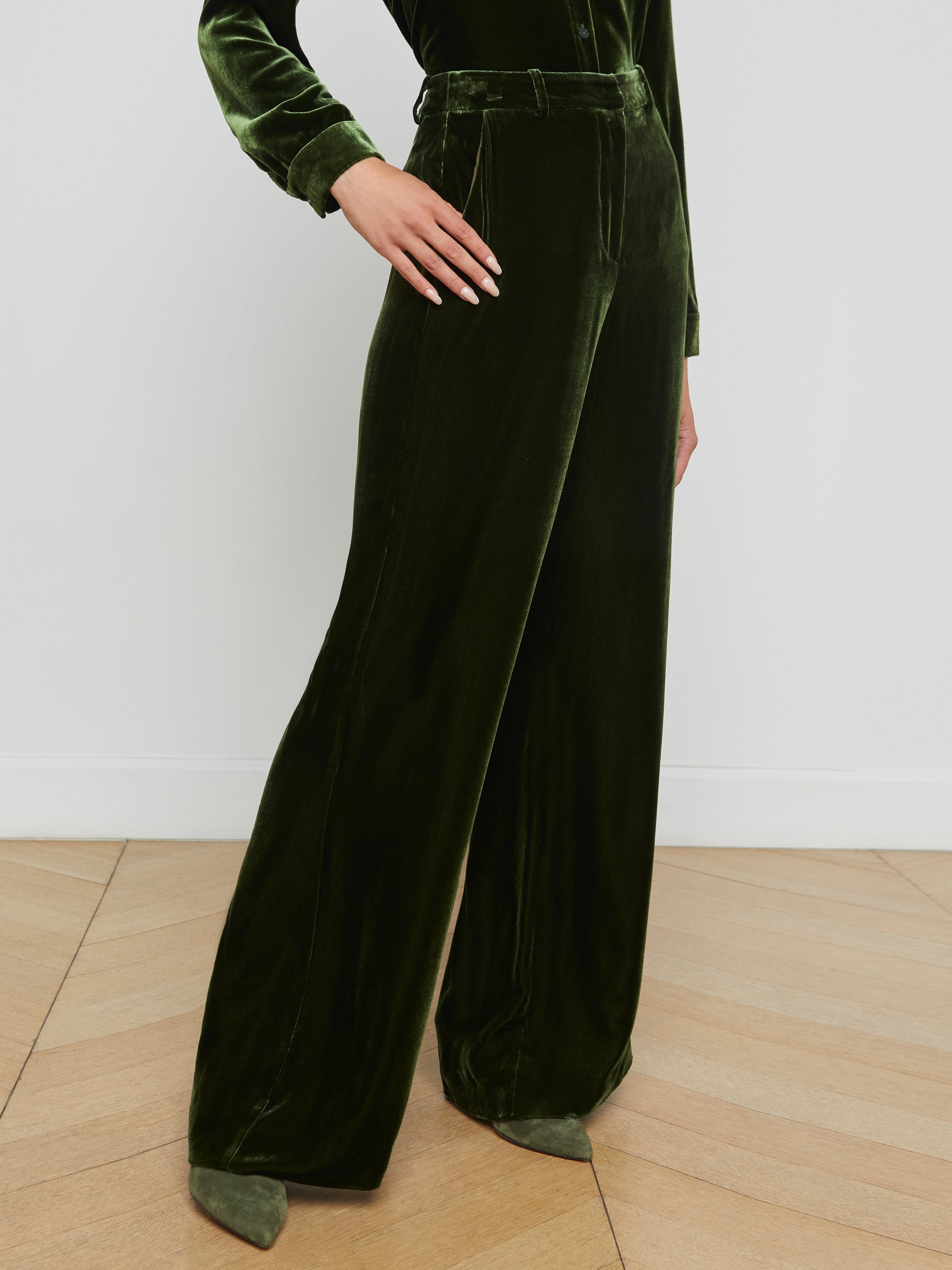 Pilar Velvet Pant - 4