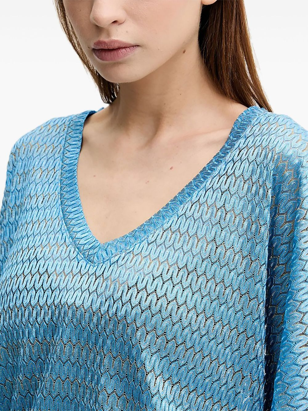 scoop-neck beach dress - 3