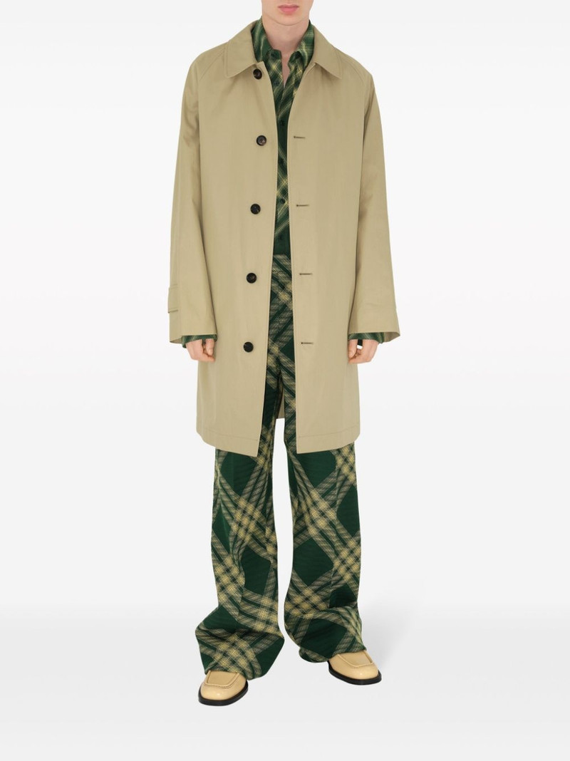 Burberry classic above-the-knee raincoat outlook