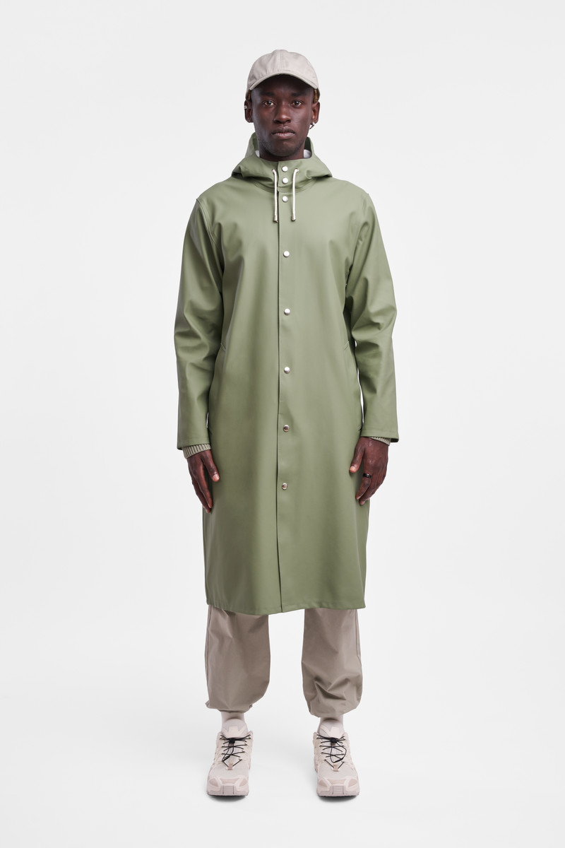 Stutterheim Stockholm Long Print Raincoat Alf Alfa outlook