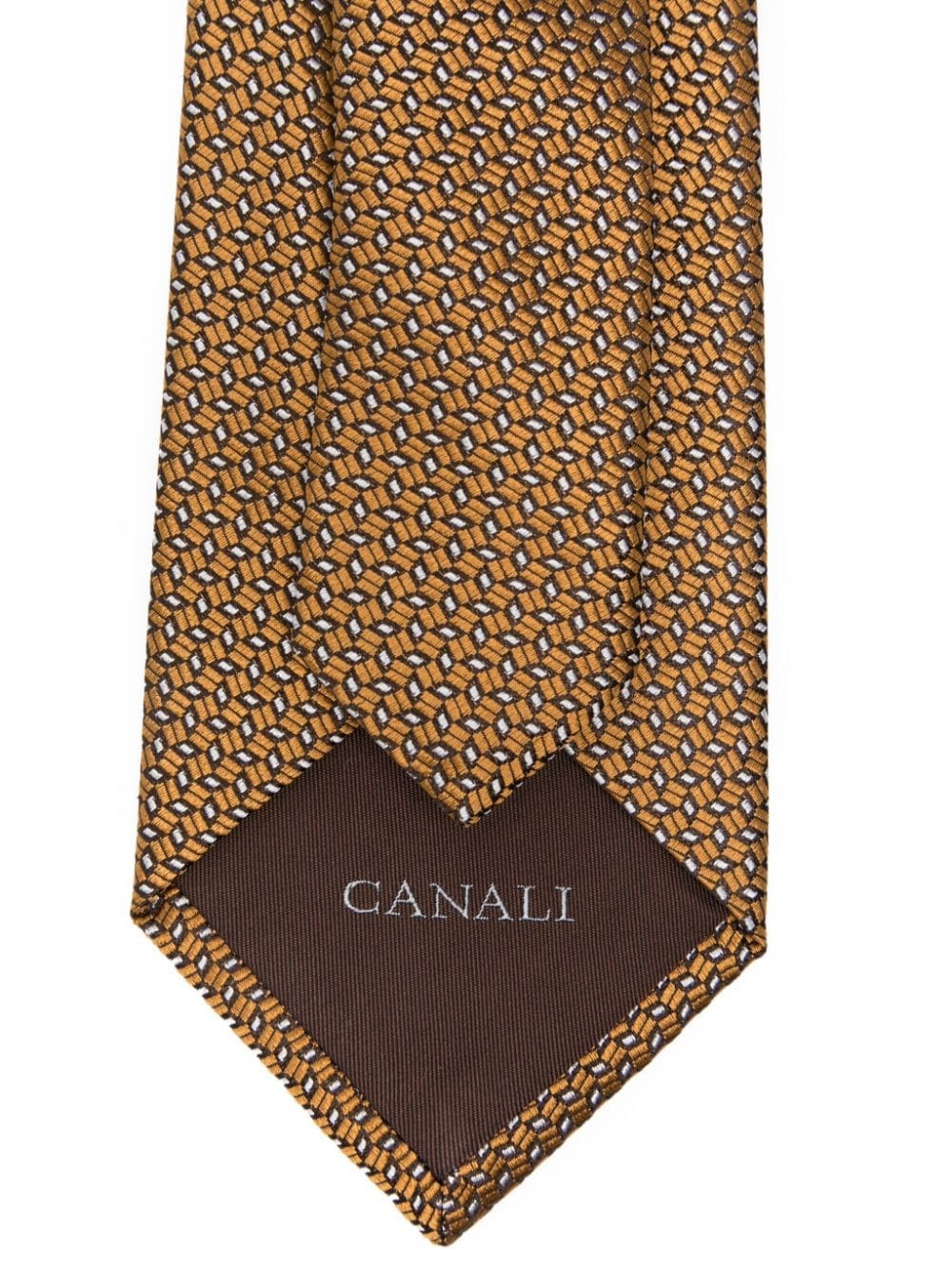 geometric-patterned tie - 2