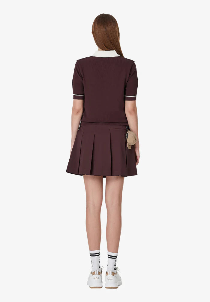 POLO WITH CONTRAST COLLAR - 2